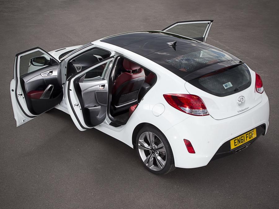  Hyundai Veloster 2012 года  (UK) (фото 30 из 59)